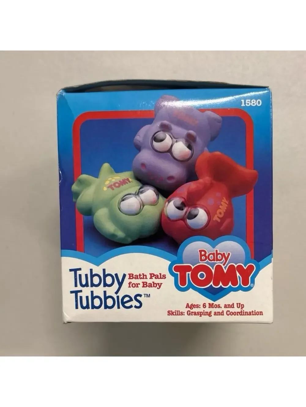 Vintage 1998 Tomy Tubby Tubbies Bath Pals NEW NIB